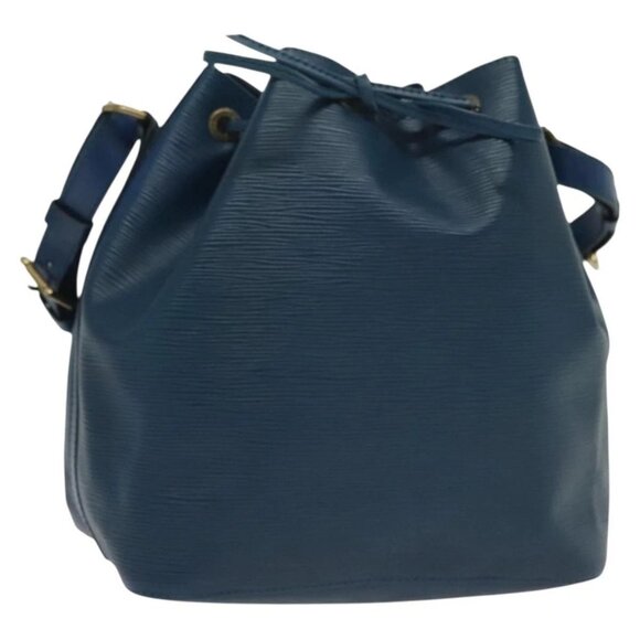 LOUIS VUITTON Epi Petit Noe Shoulder Bag Blue - Picture 1 of 16